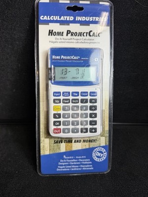 New Calculated Industries Home ProjectCalc Model 8510C DIY Project Calculator