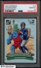 2025 Donruss Downtown! #14 Jaxson Dart Giants RC Rookie SSP CASE HIT PSA 10