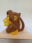 SIMBA The Lion King on Ice Mug Cup Flip Top Lid Vintage DISNEY — photo 2
