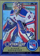 2008-09 O-Pee-Chee #210 Henrik Lundqvist