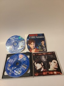 Sega Dreamcast Resident Evil Code Veronica Complete With RaRe ReG CaRD 
