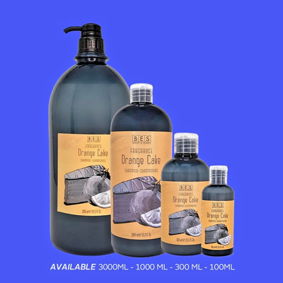 BES Beauty & Science Fragrance - Hair SHAMPOO - Orange Cake