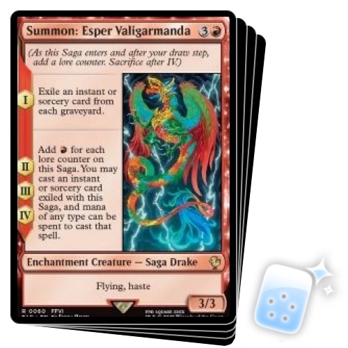 mtg final fantasy esper Summon: Esper Valigarmanda : Mint MTG Card : Final Fantasy Commander Decks