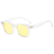 Unisex Classic Retro Square Sunglasses Tinted Lens Shades Glasses Men Women