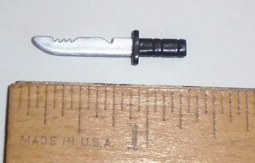 GI Joe Figure Accessory  2008 Lt Falcon 2009 Firefly V20     Bowie Knife /Dagger