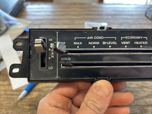 80-90 OLDSMOBILE CUSTOM CRUISER WAGON Climate Contol Heater Control AC 7895785-5 - Picture 12 of 13