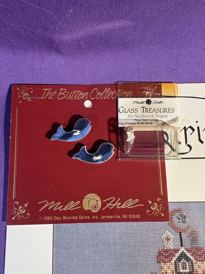 Heart Strings Noah And Company THE ARK Counted Cross Stitch Pattern with beads - Image 2 of 4