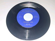 Bill Reed & The Blue Shadows - Shinning Guns/Can't Take My Eyes Off You 45 Promo