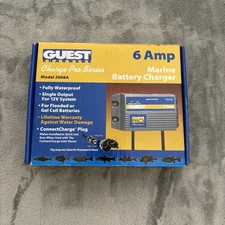 Guest Charger Pro Series 6 Amp Marine Battery Charger Model 2608A 12V
