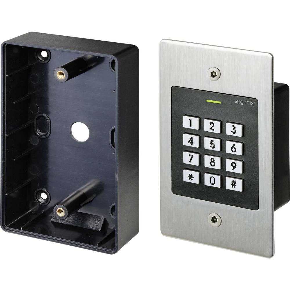 Clavier à code avec RFID Sygonix étanche IP66 pour gâche électrique