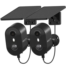 ARCCTV Outdoor Security Camera 4MP 2.4G/5Ghz WiFi Solar Wireless Smart Home