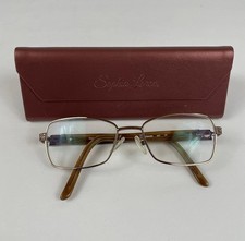Sophia Loren's Beau Rivage 79 Zyloware 097 Eyeglasses Frame Women's Brown 52-17