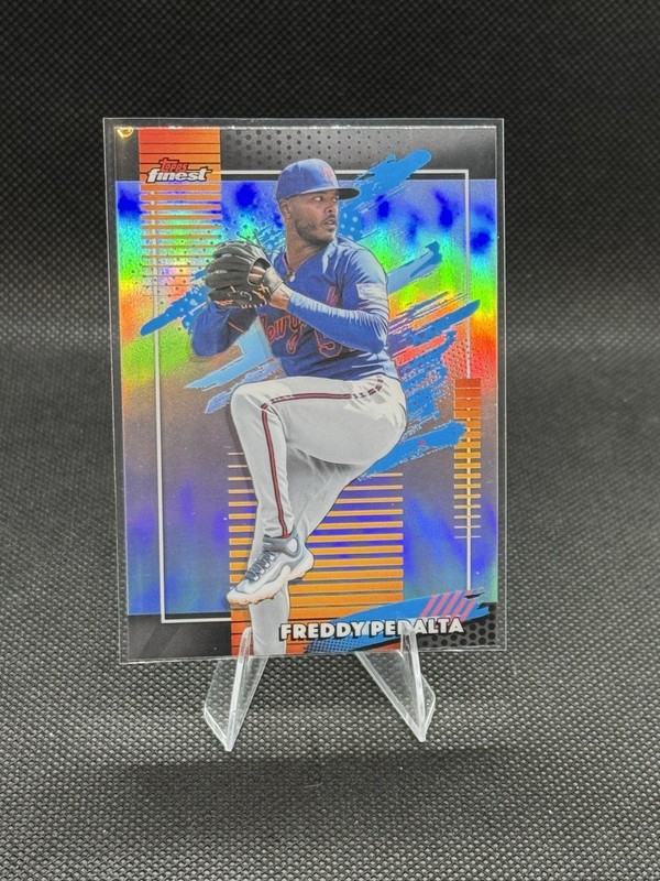 2026 Topps Finest - FREDDY PERALTA - #185 Uncommon Refractor - Mets
