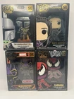 Funko POP Pin Lot Of 4 Mandalorian Grogu Kate Bishop Black Panther Carnage