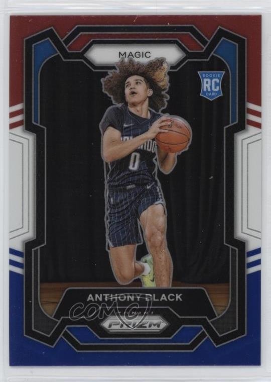 2023-24 Panini Prizm Red White & Blue Prizm Anthony Black #170 0t02