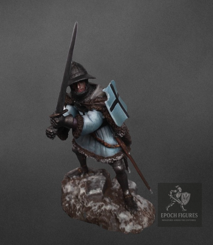 ⭐️Germany. Sergeant of the Teutonic Order Hand Miniature tin figure 54 mm 1/32⭐️ - Picture 3 of 11