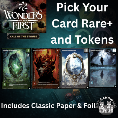 #ad Wonders Of The First Call of the Stones: Pick Your Card Complete your Deck $96.98