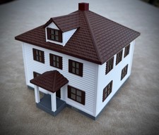 1/64 Scale House - Early 1900s Sears Farm House - Farm Set Model - Made in USA