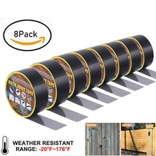 8 Rolls Joist Tape for Decking, 2" x 50' Self-Adhesive Flashing Tape