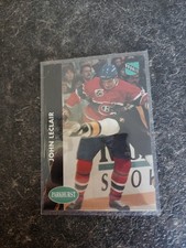 1990-91 Pro Set Rookie John LeClair Card# 84. rookie card picture