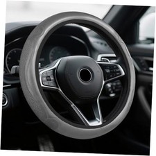 Car Steering Wheel Cover, Steering Wheel Accessories, Breathable Gray