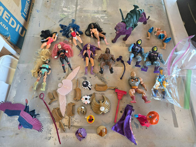 Mattel She-Ra Princess of Power Action Figure Lot Doll 1980s Vintage MOTU He-man