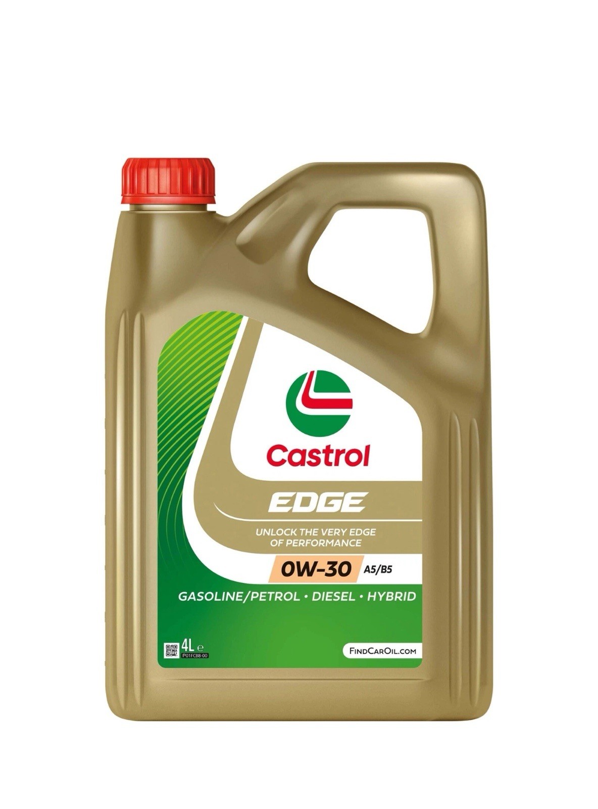 Castrol EDGE Titanium 0W-30 0W30 A5/B5 Fully Synthetic Engine Oil - 4 Litre 4L