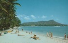 WhiteSand Waikiki Beach Hawaï Honolulu Diamond Head AK Neuf