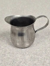 VINTAGE VOLLRATH 18/8 STAINLESS STEEL #46003 JAPAN CUP CREAMER
