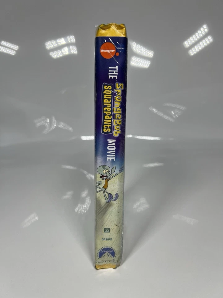 PROMO The SpongeBob Squarepants Movie VHS 2004 Nickelodeon Yellow Clamshell NEW - Image 4 of 4