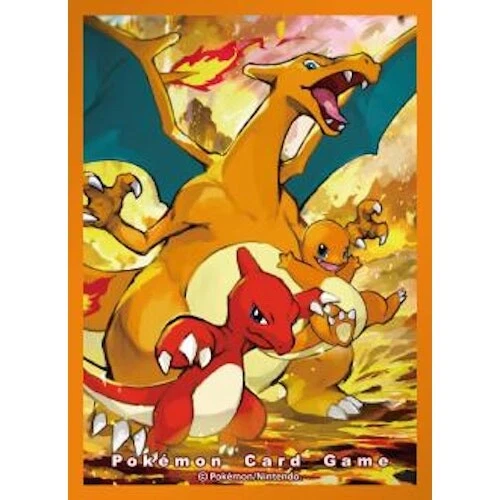 1 sleeve ⭐ Charizard Charmeleon Charmander ⭐ Pokémon Center Japan (2020)