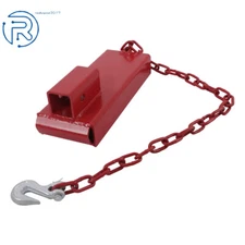 Forklift Hitch Receiver 2" Trailer Hitch Receiver Towing Adapter Ball Mount