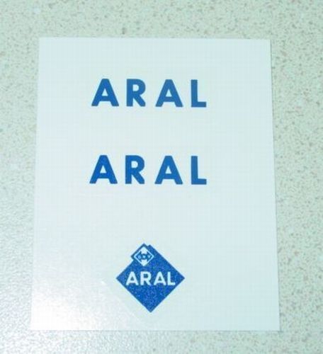 Matchbox #32C ARAL Petrol Tanker Stickers MB-32C