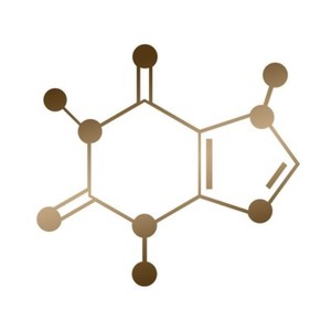 Caffeine Molecule Coffee Energy Chemical Compound Copper 6 Inch Vinyl Decal Ebay