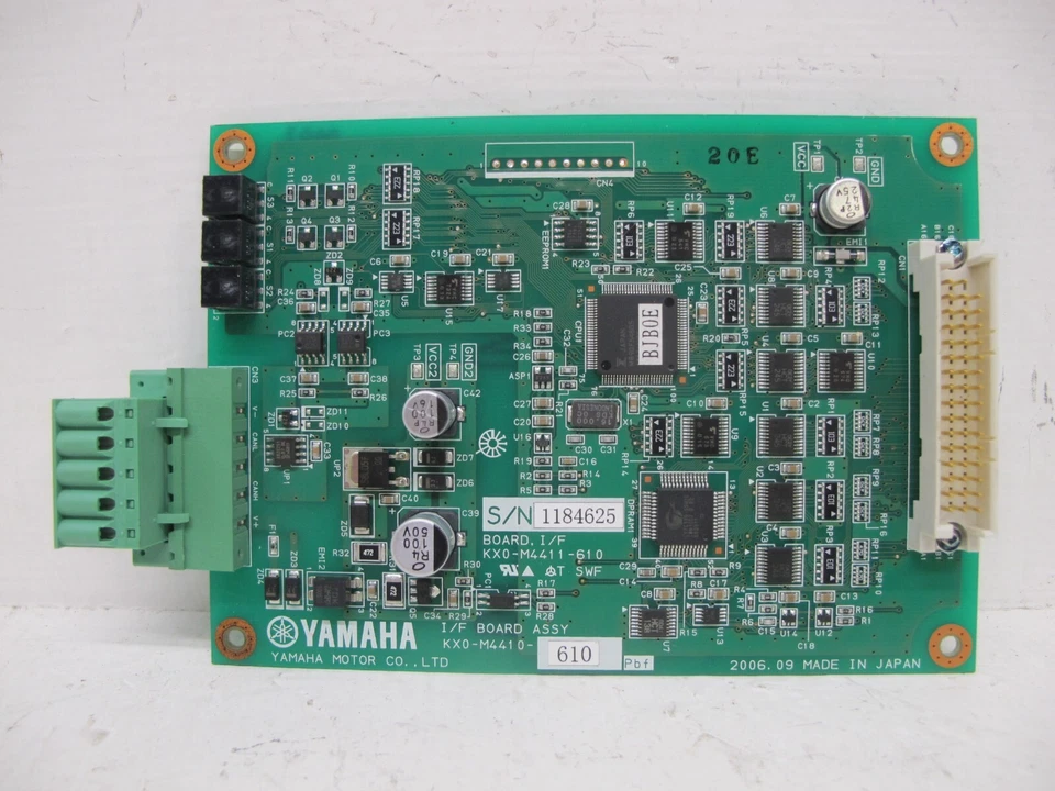 Placa de I/F Yamaha Motor KX0-M4410-610 para Robot RCX240S KX0-M4411-610 Servo PCB Foto 2 de 4