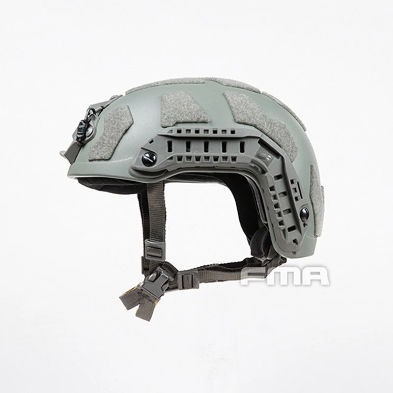 Capacete de resgate FMA protetor tático SF corte super alto capacete antiqueda M/L - Imagem 3 de 4