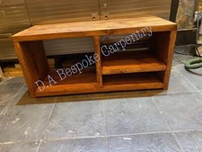 Reclaimed scaffold board tv stand