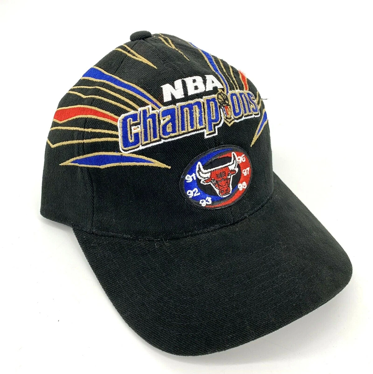 Vintage 1998 Chicago Bulls Championship Hat NBA Champions Locker Room  Starter 98