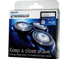 Genuine Philips Norelco HQ8 Dual Precision Replacement Heads Blades for Shaver
