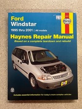 Haynes #36097 Repair Manual for Ford Windstar 1995 - 2001 Used