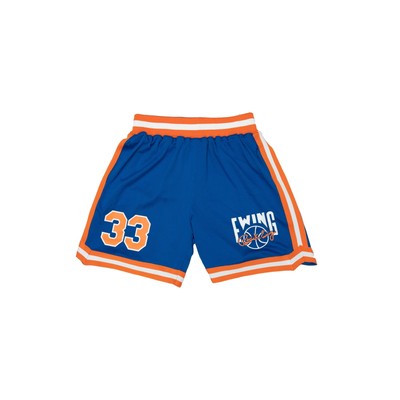PATRICK EWING ATHLETICS Ewing Blue Basketball Shorts 