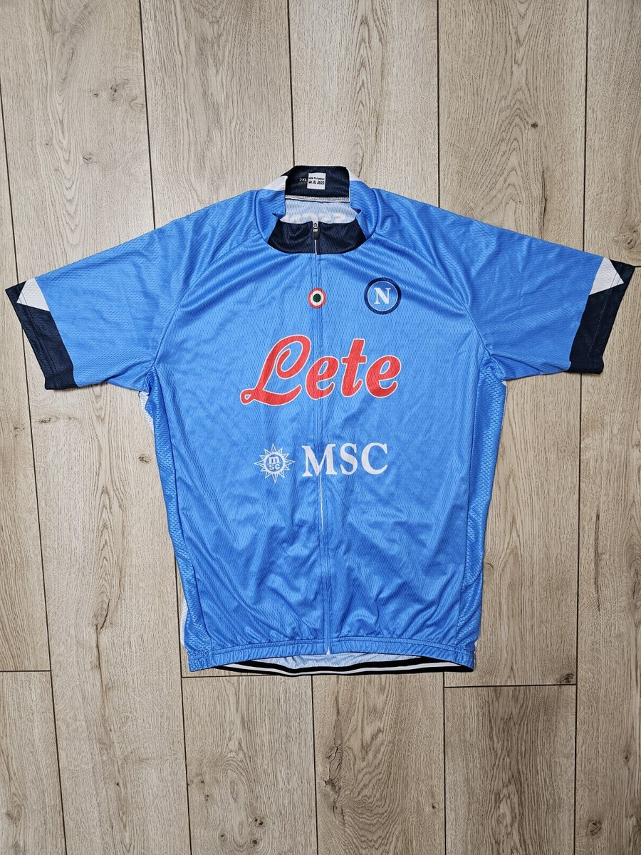 NAPOLI CYCLING JERSEY VELO SHIRT TEAM BLUE NAPOLI CYCLING TEAM