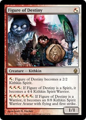 *MRM* ENG FOIL Figure of Destiny (Repräsentation of Destiny) MTG Fire & L