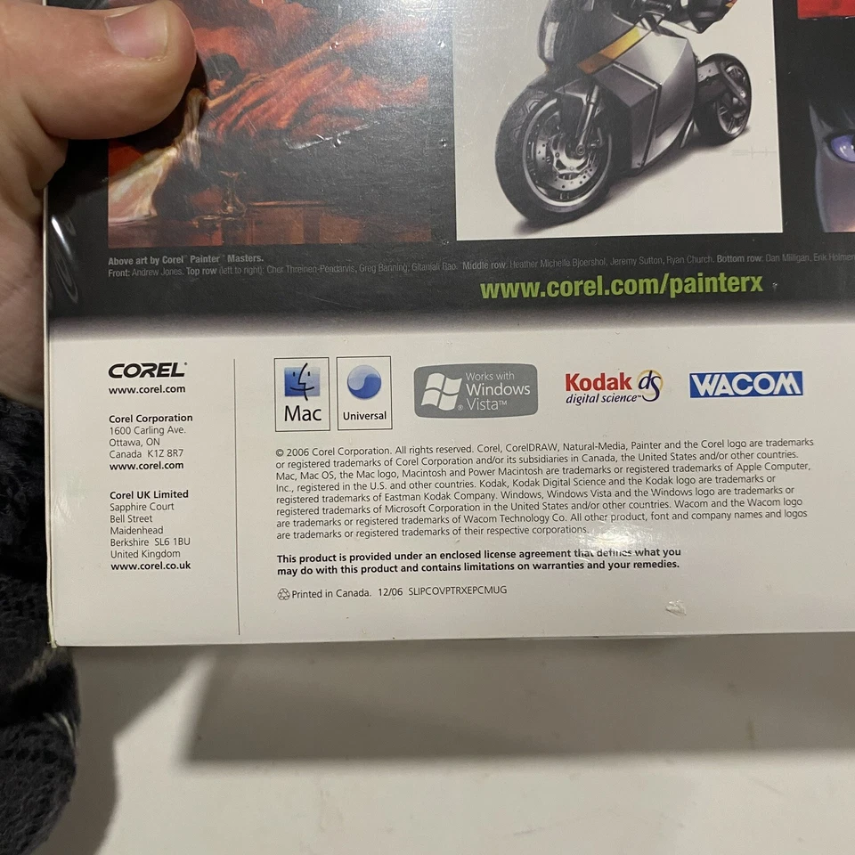 Corel Painter X Eng PC/Mac Education Edition DVD Case - UPGRADE - Image 4 of 4