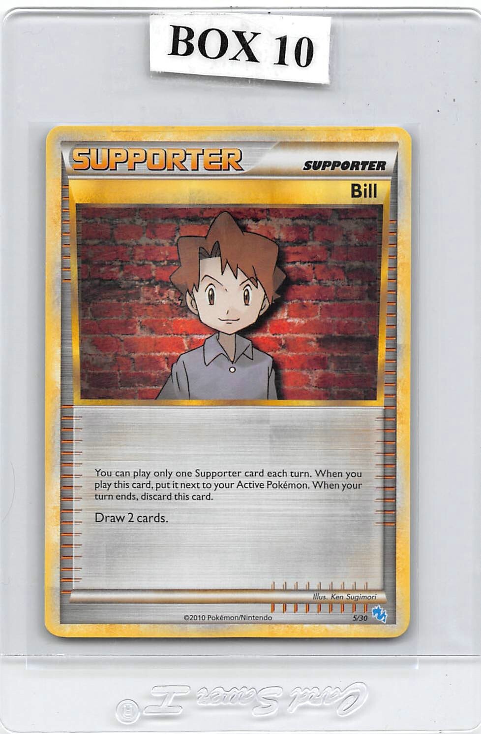 BILL 5/30 - HGSS Trainer Kit: Gyarados & Raichu - 2010 POKEMON CARD - NM/LP