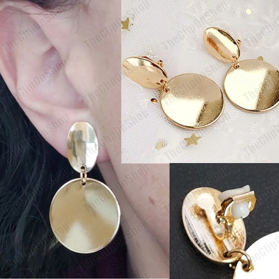Big w clip on earrings deals