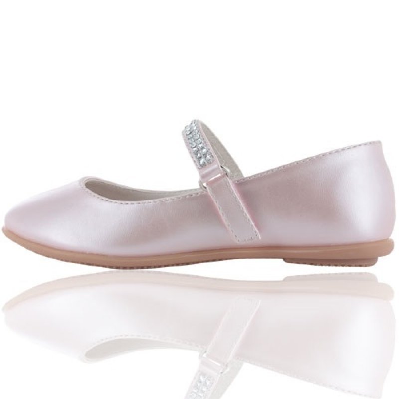 NIÑAS ZAPATOS PLANOS DE NOVIA BODA FIESTA NIÑOS DAMA SANDALIAS DE NOCHE