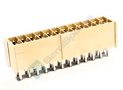 17 pcs. SAMTEC IPL1-112-01-S-D-K CONN HEADER VERT 24 POS 2.54MM