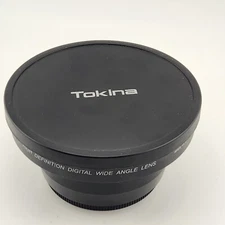 Tokina Camera Lens 0.5X AF High Definition Digital Wide Angle Black Japan