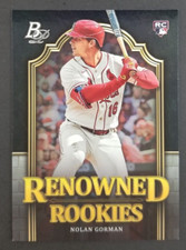 Nolan Gorman 2023 Bowman Platinum renowned Rookies Baseball Card #11 (NM)
